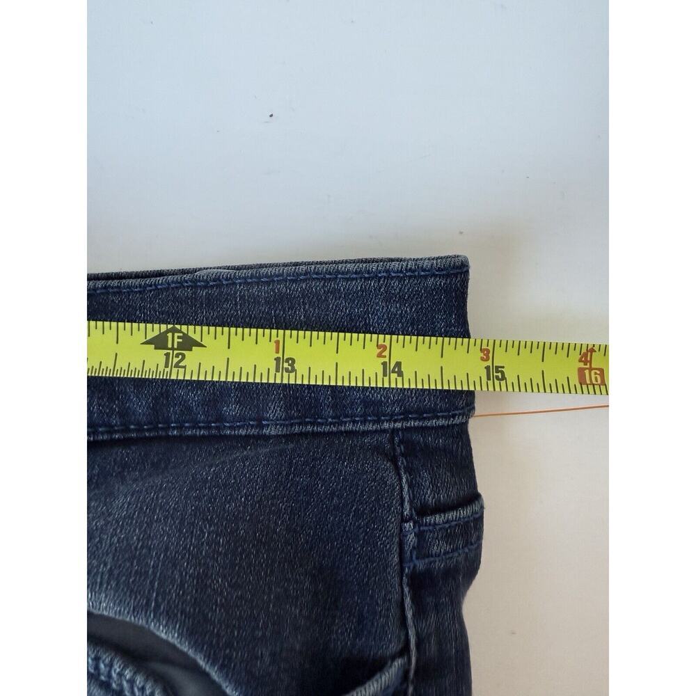 Hudson Womens Skinny Jeans Natalie Size 27 Blue Dark Wash Mid Rise 27x28 Great​​ - Picture 8 of 10